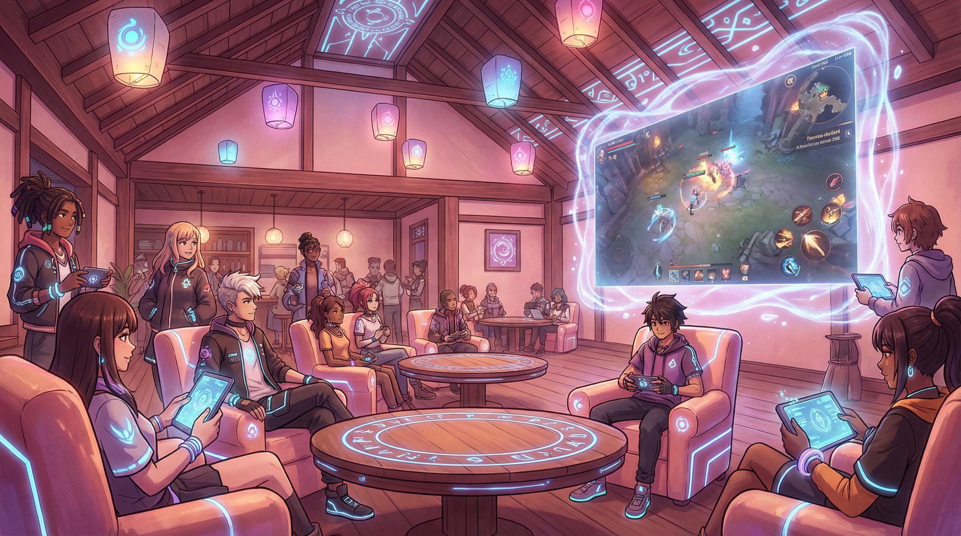 高清视频游戏社区互动